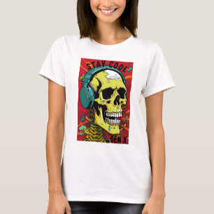 Stay Cool Skull Gen X T-shirt 