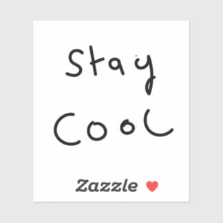 Stay Cool Sticker – Fun & Trendy Design