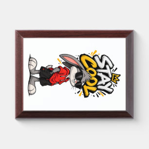 Stay Cool Street Style Rabbit Graphic – Funny Urba Award Plaque