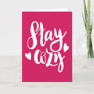 Stay Cozy Card