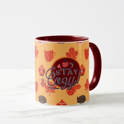 Stay Cozy This Fall With This Folkart Hygge Cat Mug