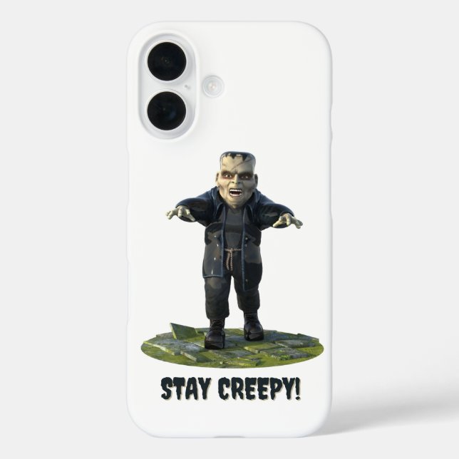 Stay Creepy! Frankenstein's Monster Case-Mate iPhone Case (Back)