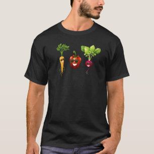 Stay Crispy Veggie Funny Vegetable In Sunglasses G T-Shirt