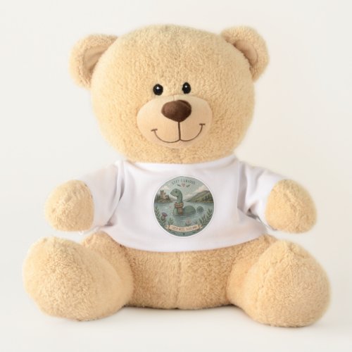 Stay Curious Cozy Cryptid Nessie Loch Ness Monster Teddy Bear