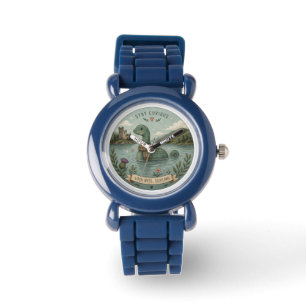 Stay Curious Cozy Cryptid Nessie Loch Ness Monster Watch