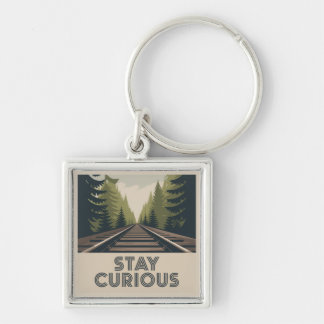 Stay Curious Keychain