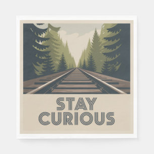 Stay Curious Napkins