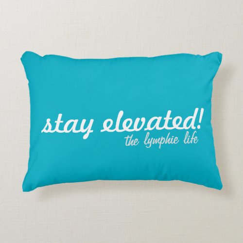 Stay Elevated Brushed Polyester Pillow 16 x 12