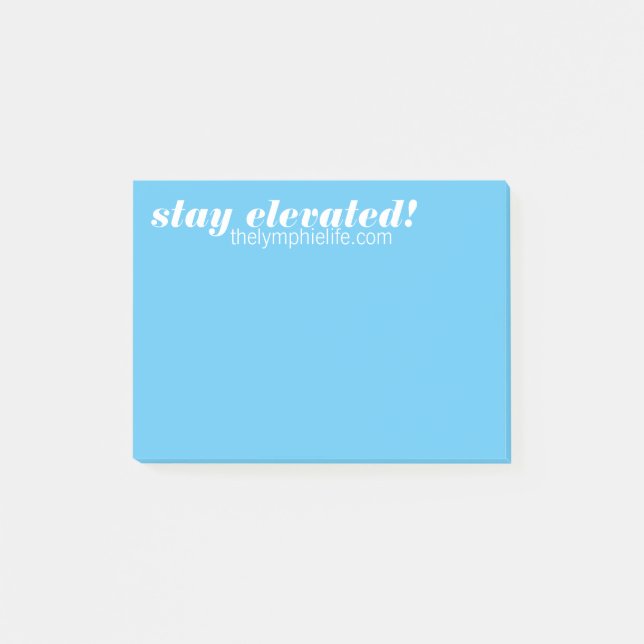 Stay Elevated Notes (Front)