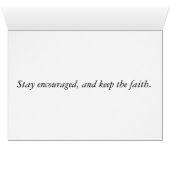 stay encouraged (Inside Horizontal (Bottom))