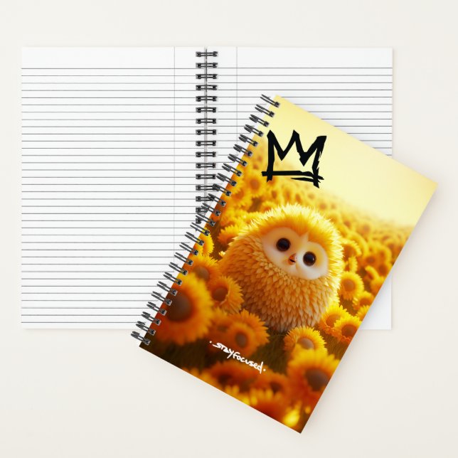 STAY FOCUSED | Spiral Notebook (Inside)