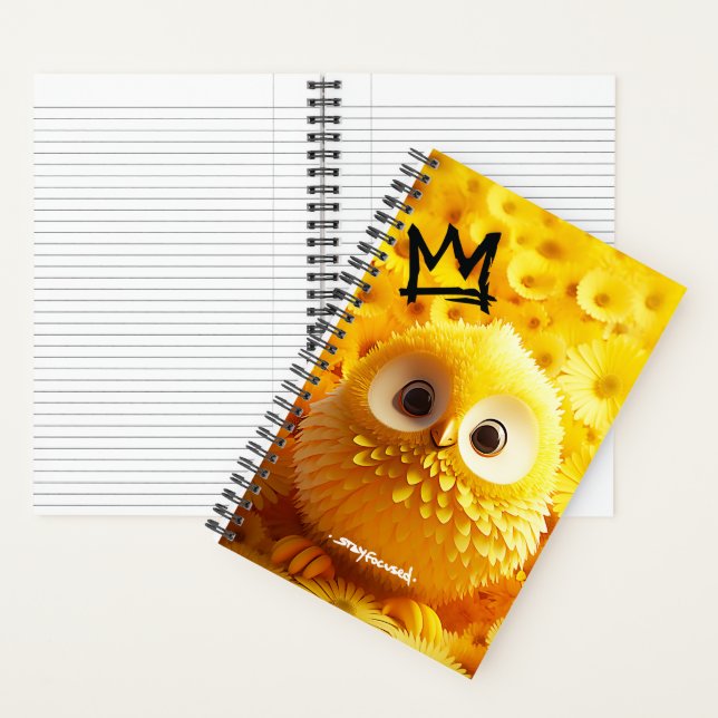 STAY FOCUSED | Spiral Notebook (Inside)