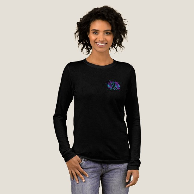 Stay for the Road Trips – Mental Health Awareness  Tri-Blend Shirt (Full Front)