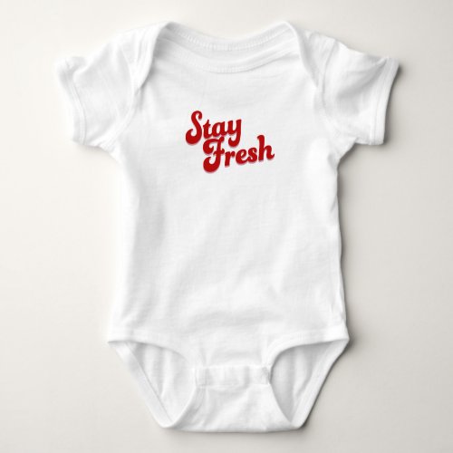 stay fresh baby bodysuit