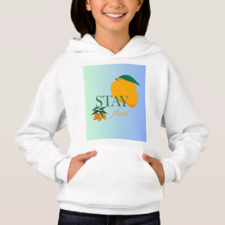 Stay fresh design hoodie