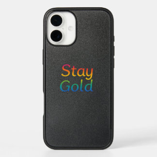 Stay Gold iPhone Cover