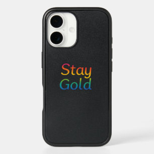 Stay Gold iPhone Cover