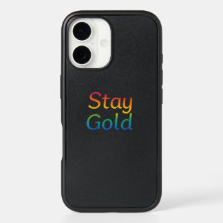 Stay Gold iPhone Cover