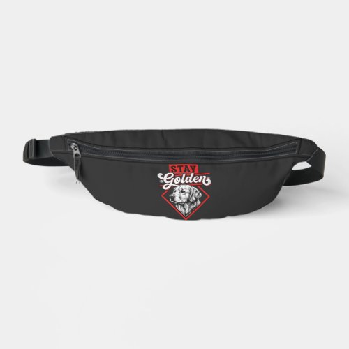 Stay Golden Golden Retriever Dog Fanny Pack