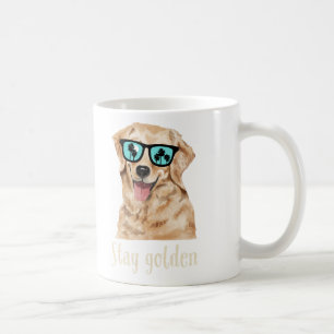 Stay Golden – Golden Retriever Dog Lover Coffee Mug