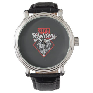 Stay Golden Golden Retriever Dog Watch