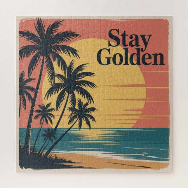 Stay Golden Jigsaw Puzzle (Vertical)