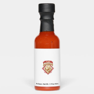 Stay Golden Retriever Dog Red Diamond_1 Hot Sauces