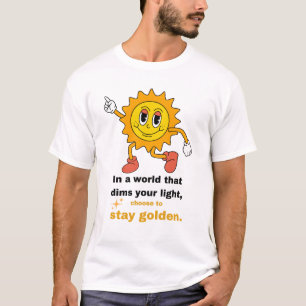 Stay Golden Retro Sun T-Shirt