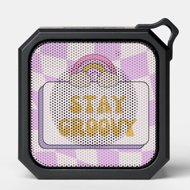 Stay Groovy Bluetooth Speaker (Front)