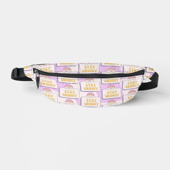 Stay Groovy Fanny Pack (Front)