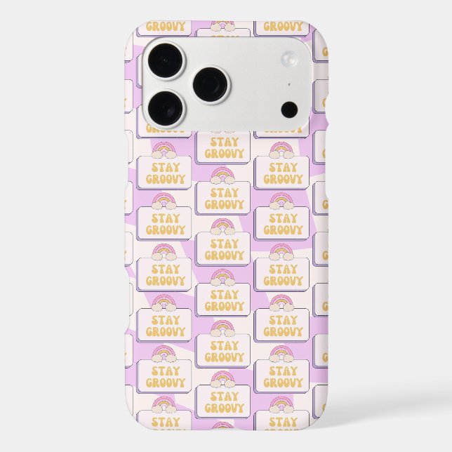 Stay Groovy iPhone Case (Back)