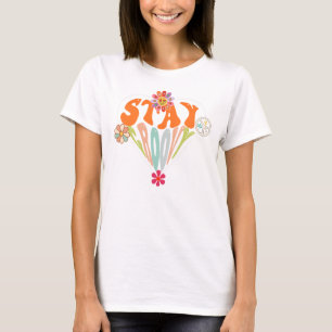 Stay Groovy Retro Hippie T-Shirt