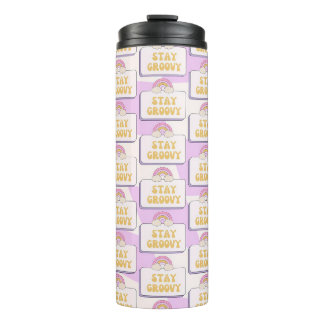 Stay Groovy Thermal Tumbler