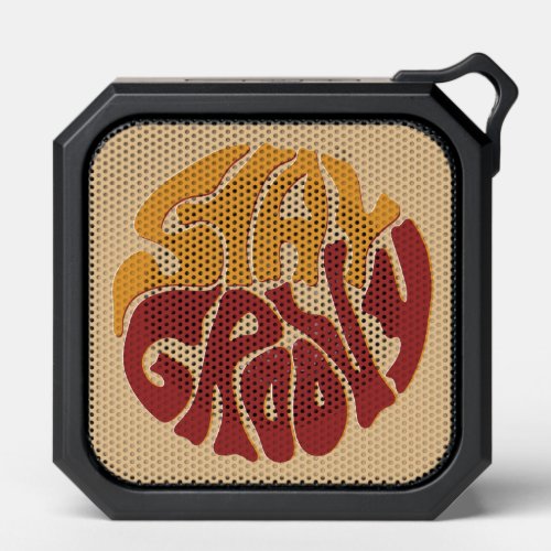 Stay Groovy with a Splash of Red and Yellow Bluetooth Speaker