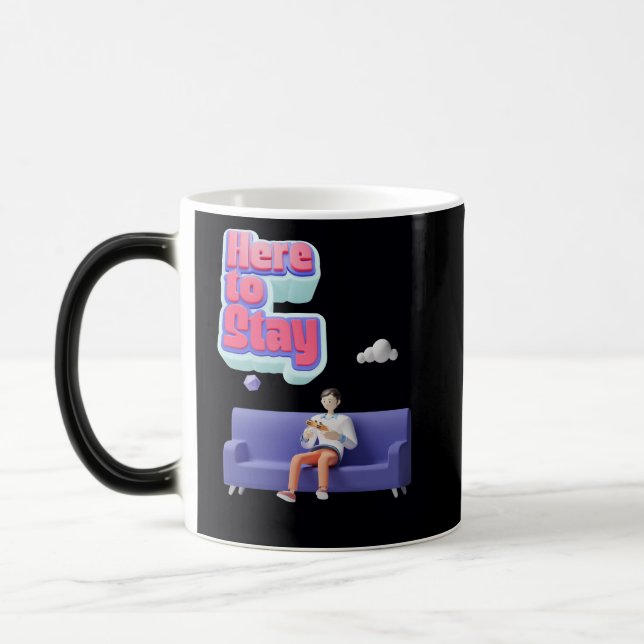 STAY HERE COLOR MORPH MUG  (Left)