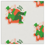 stay home st patricks lockdown fabric