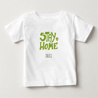 Stay Home, With me Baby Bodysuit