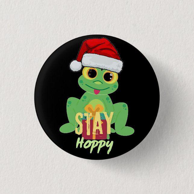 Stay Hoppy Button (Front)