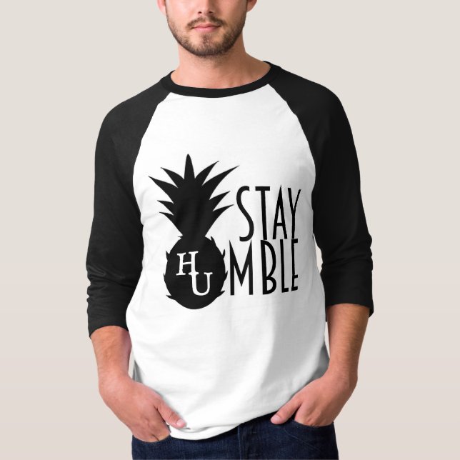 Stay Humble Baseball Tee (Front)