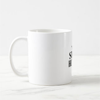 Stay Humble Crown Tee - Elegant Line Art Coffee Mug