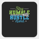 SMTWTFS Everyday Hustle Square Sticker