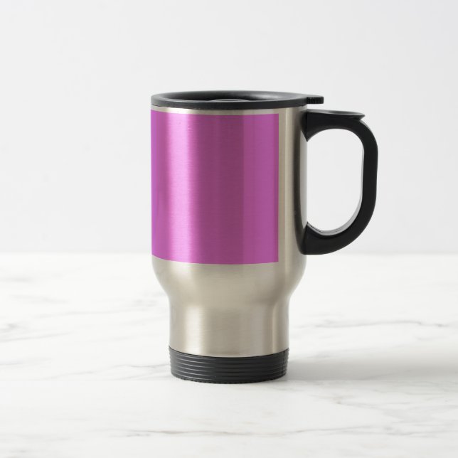 Stay Hydrated on the Go with Cute Bubblegum Pink Travel Mug (Right)