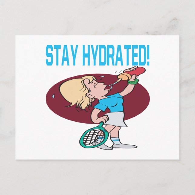 Stay Hydrated Postcard (Front)