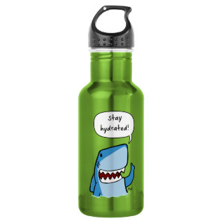 Stay hydrated stainless steel water bottle