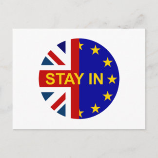 Stay IN! Postcard