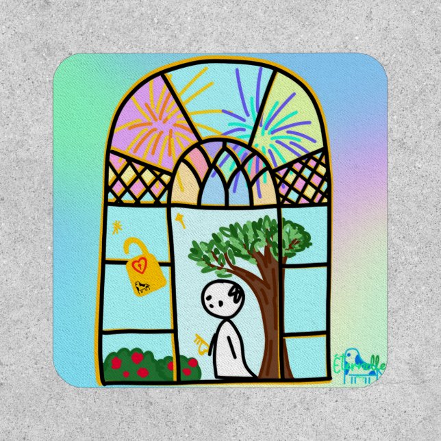 Stay in the Light Patch (Front)