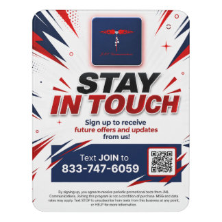 Stay in Touch Door Sign