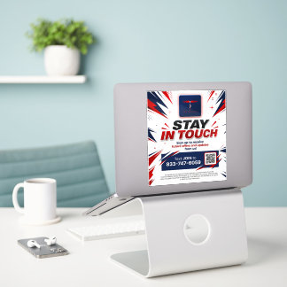 Stay in Touch Sticker