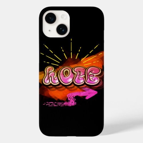 Stay Inspired Graffiti HOPE Graphic Case_Mate iPhone 14 Case