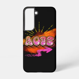 Stay Inspired Graffiti HOPE Graphic Samsung Galaxy S22 Case